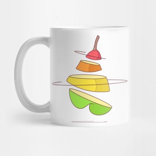 Fruit ninja in real life Mug